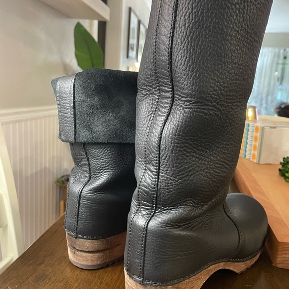 Sanita Black Convertible Clog - Picture 3 of 10